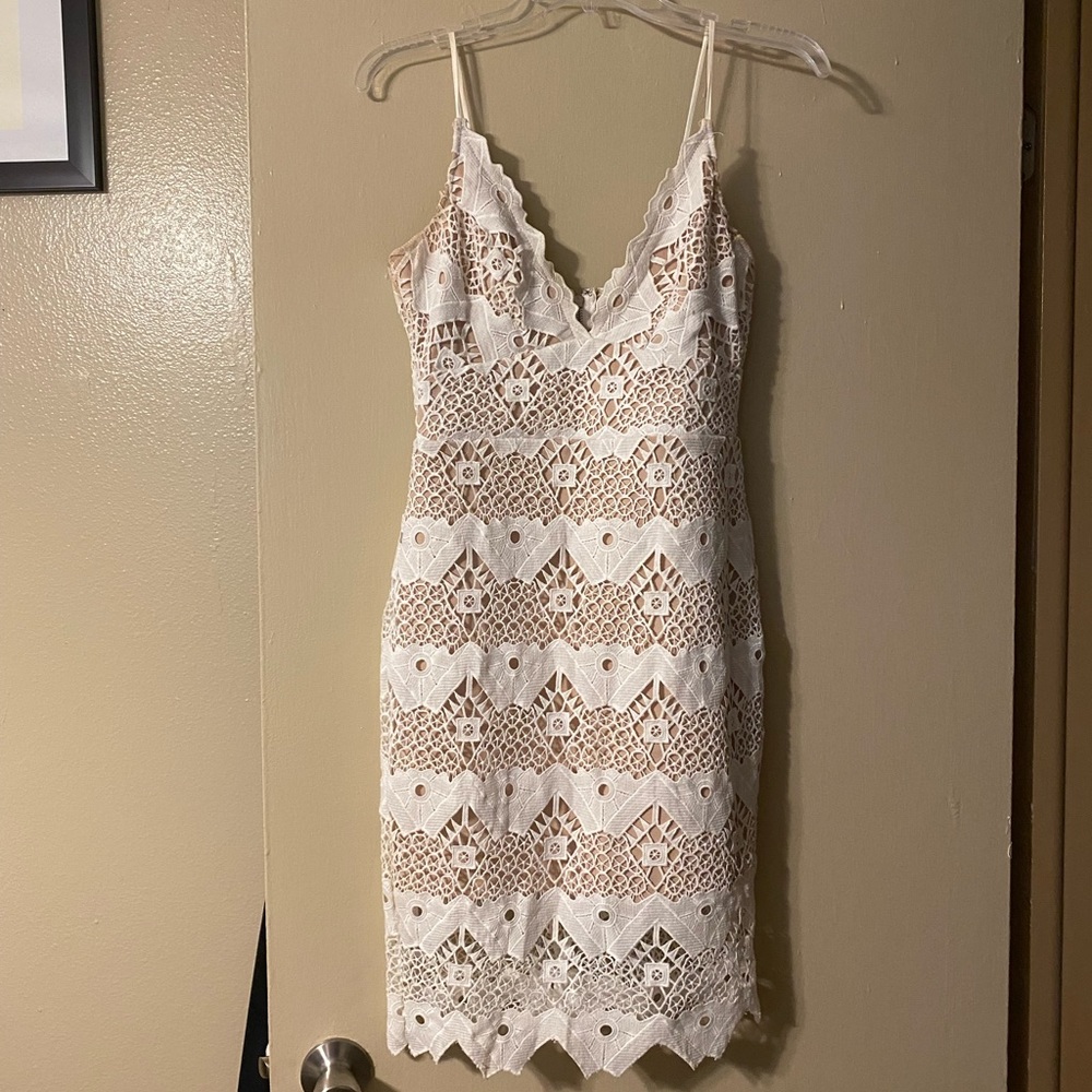 Lulus white dress